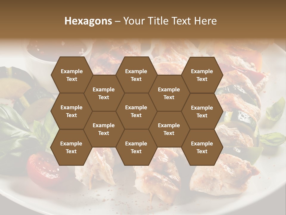 Poultry Green Sliced PowerPoint Template