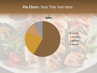 Poultry Green Sliced PowerPoint Template