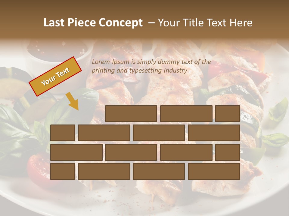 Poultry Green Sliced PowerPoint Template