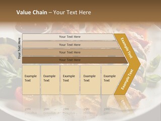 Poultry Green Sliced PowerPoint Template