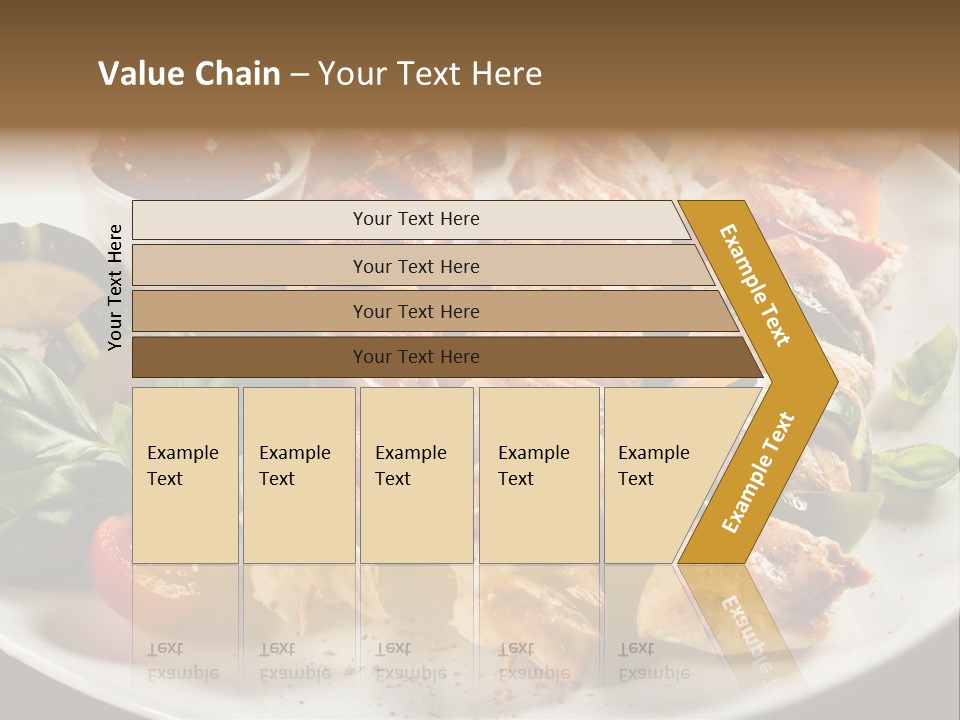 Poultry Green Sliced PowerPoint Template