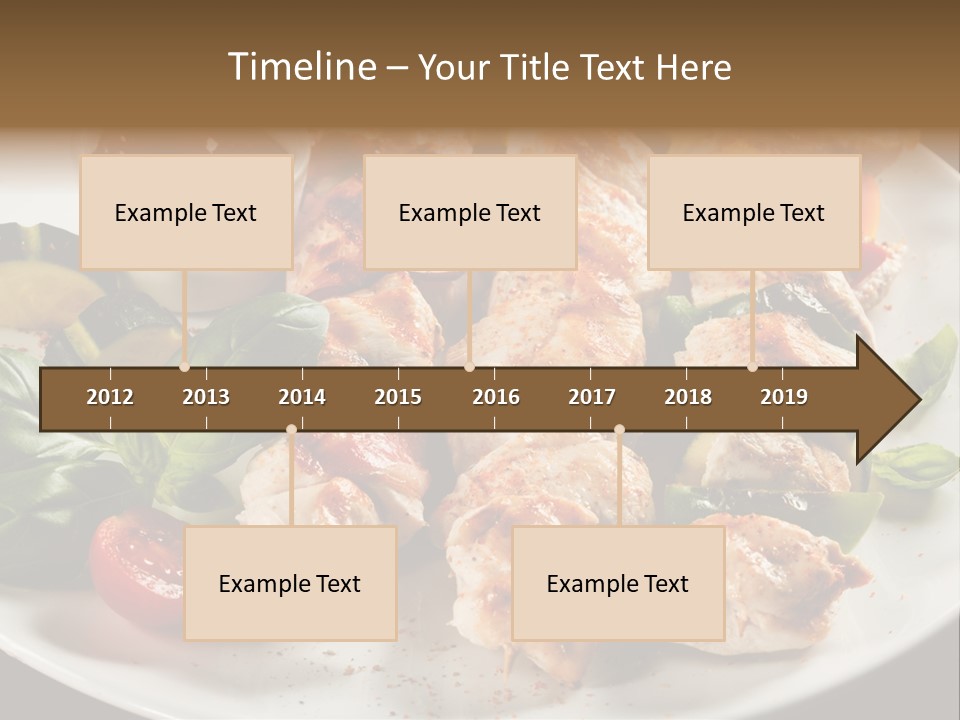 Poultry Green Sliced PowerPoint Template