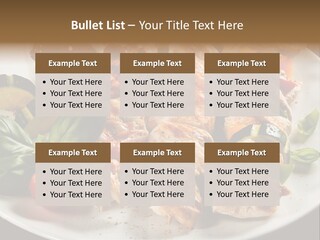Poultry Green Sliced PowerPoint Template