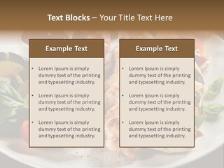 Poultry Green Sliced PowerPoint Template