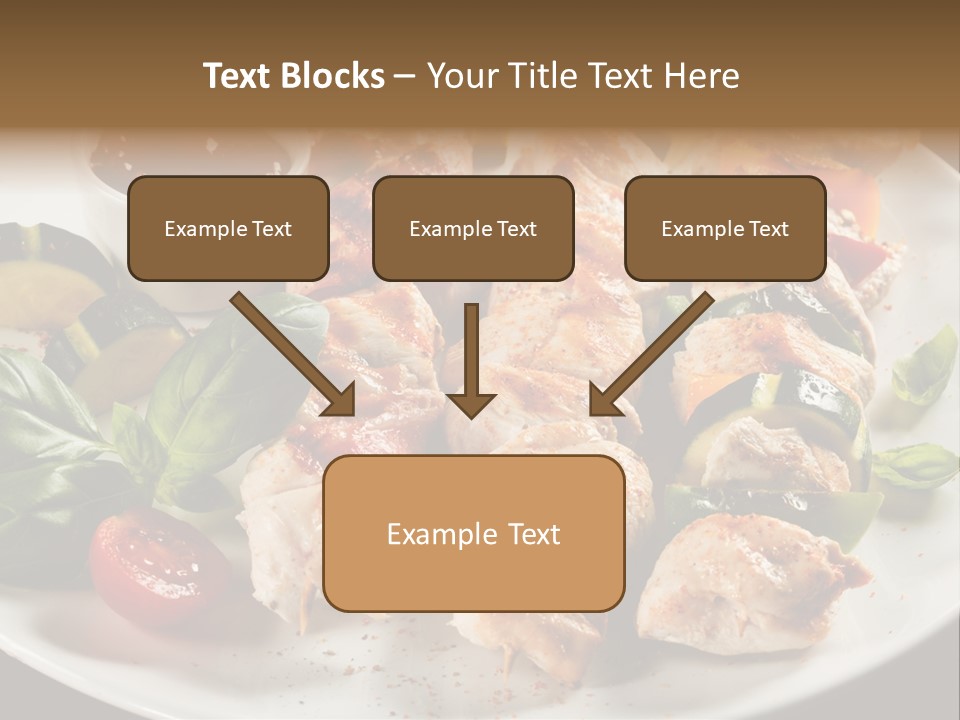Poultry Green Sliced PowerPoint Template