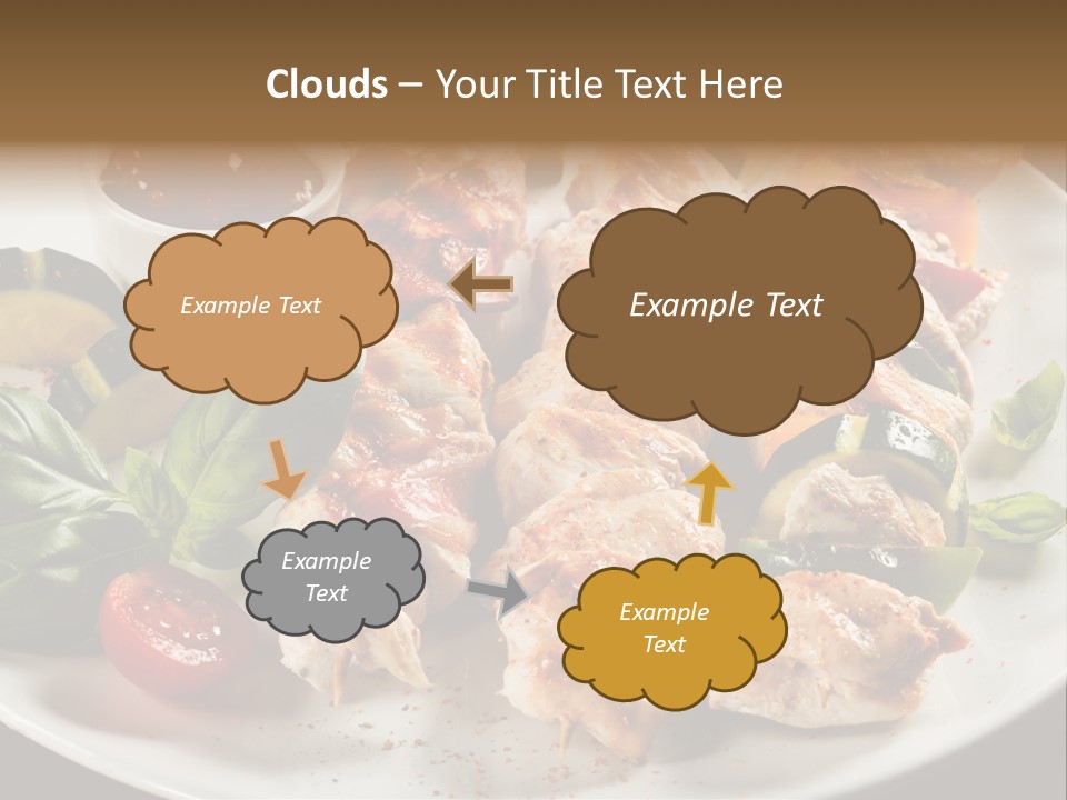 Poultry Green Sliced PowerPoint Template