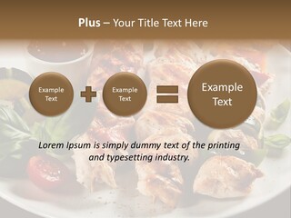 Poultry Green Sliced PowerPoint Template