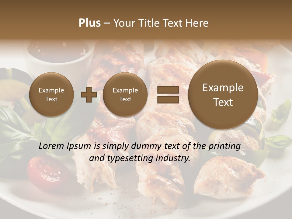 Poultry Green Sliced PowerPoint Template