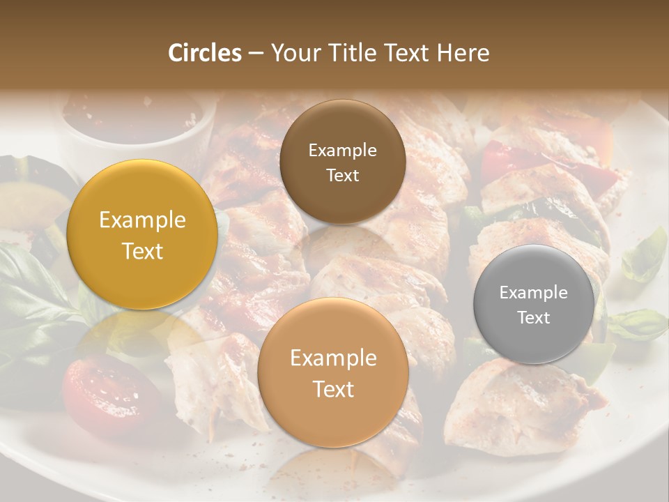 Poultry Green Sliced PowerPoint Template