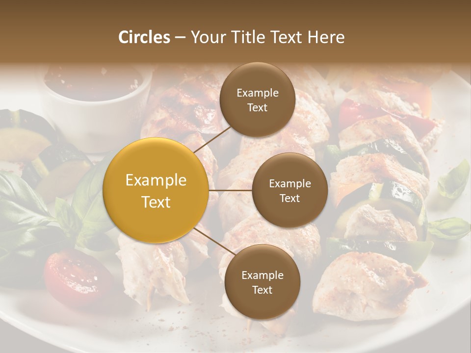 Poultry Green Sliced PowerPoint Template