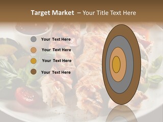 Poultry Green Sliced PowerPoint Template