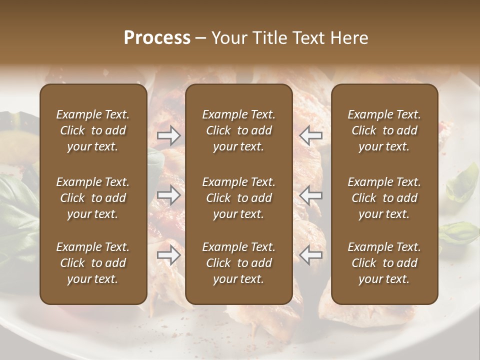 Poultry Green Sliced PowerPoint Template