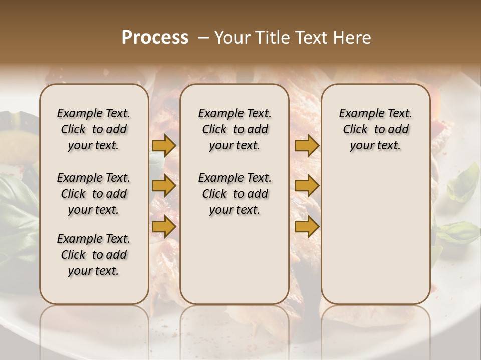 Poultry Green Sliced PowerPoint Template