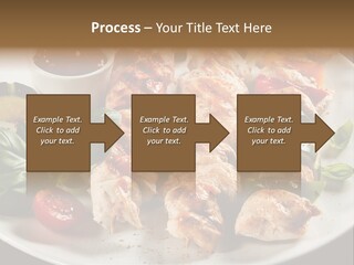 Poultry Green Sliced PowerPoint Template