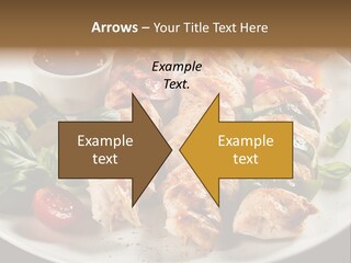 Poultry Green Sliced PowerPoint Template