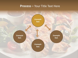 Poultry Green Sliced PowerPoint Template