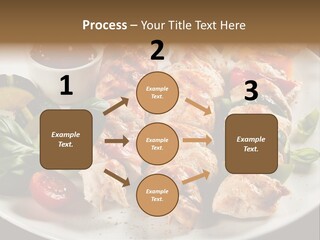 Poultry Green Sliced PowerPoint Template