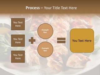 Poultry Green Sliced PowerPoint Template