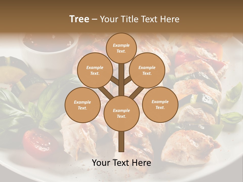 Poultry Green Sliced PowerPoint Template