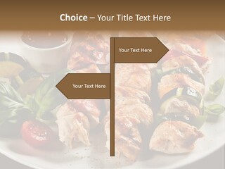 Poultry Green Sliced PowerPoint Template