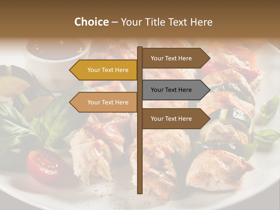 Poultry Green Sliced PowerPoint Template