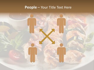 Poultry Green Sliced PowerPoint Template