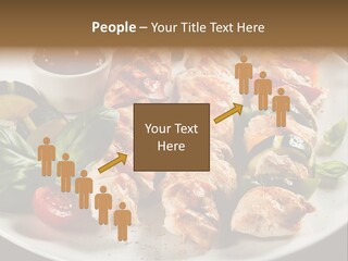 Poultry Green Sliced PowerPoint Template
