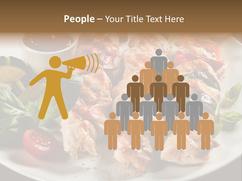 Poultry Green Sliced PowerPoint Template