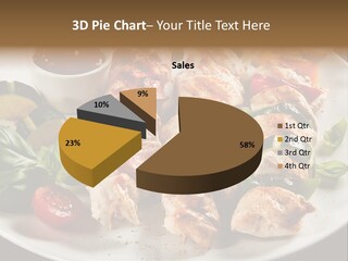 Poultry Green Sliced PowerPoint Template