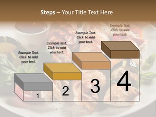 Poultry Green Sliced PowerPoint Template