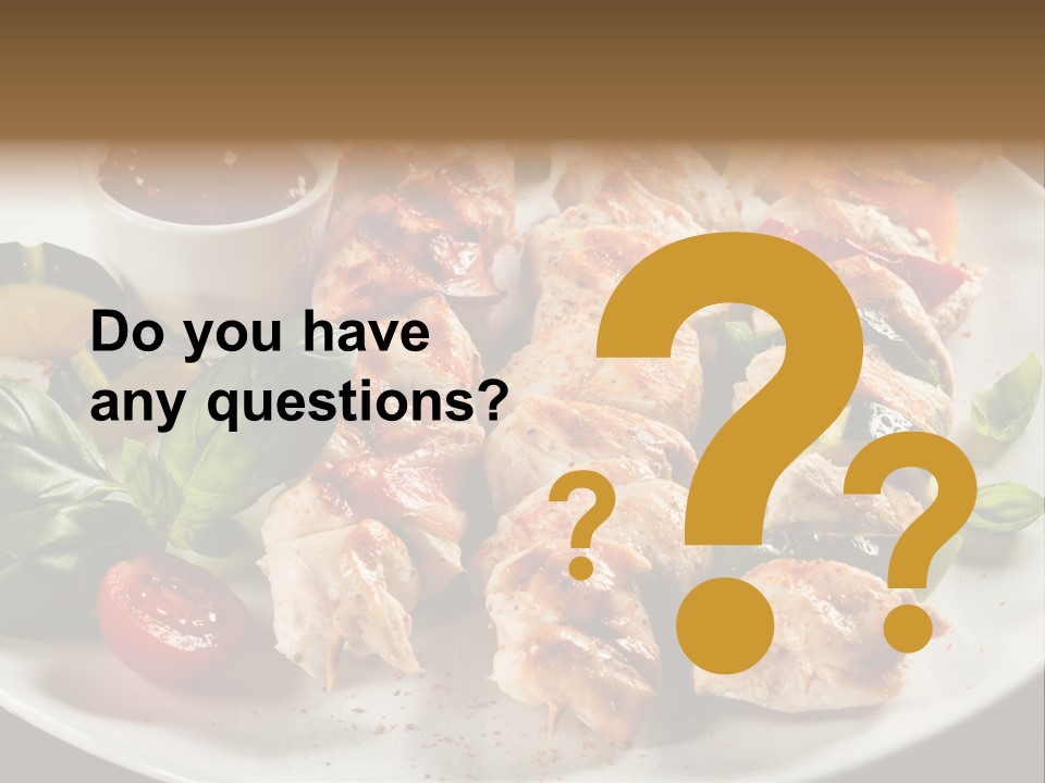 Poultry Green Sliced PowerPoint Template