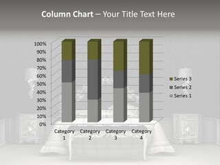 Chandelier Ceiling Curve PowerPoint Template