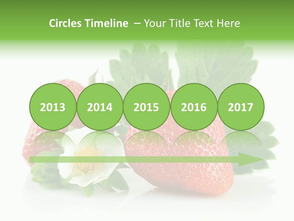 Blossoming Real Nature PowerPoint Template