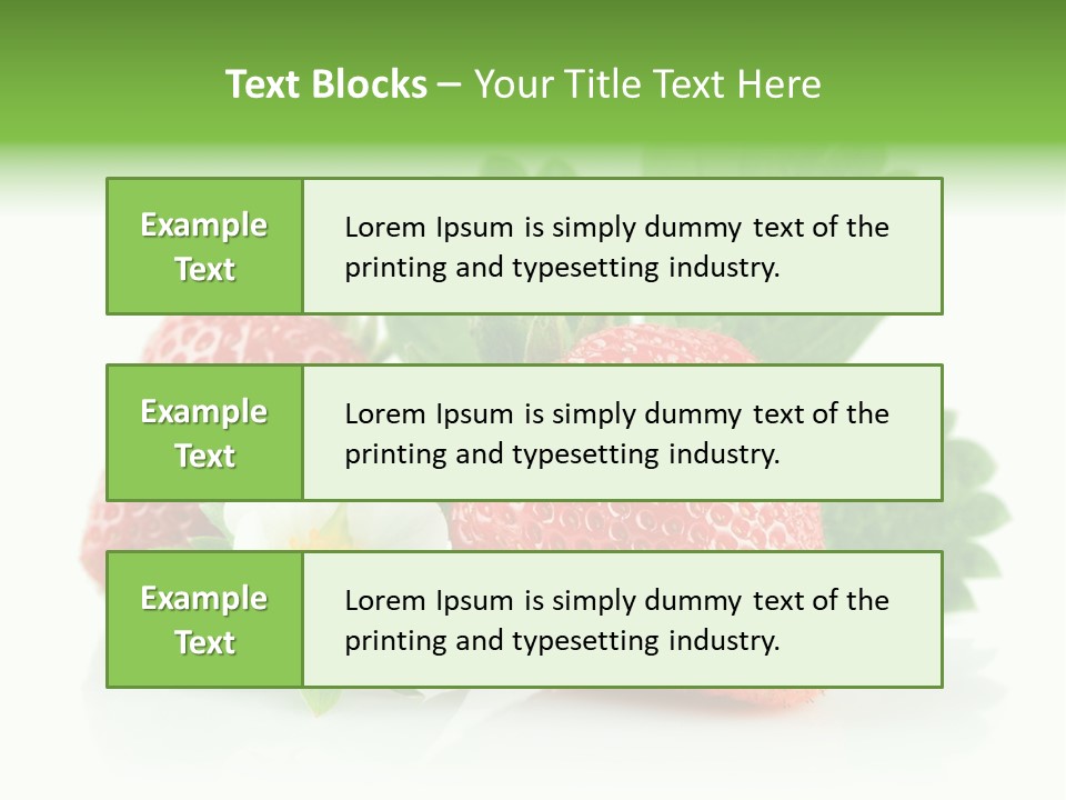 Blossoming Real Nature PowerPoint Template