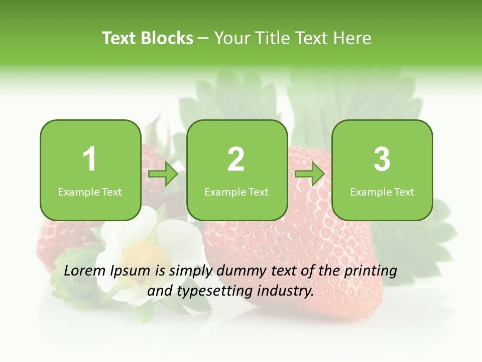 Blossoming Real Nature PowerPoint Template
