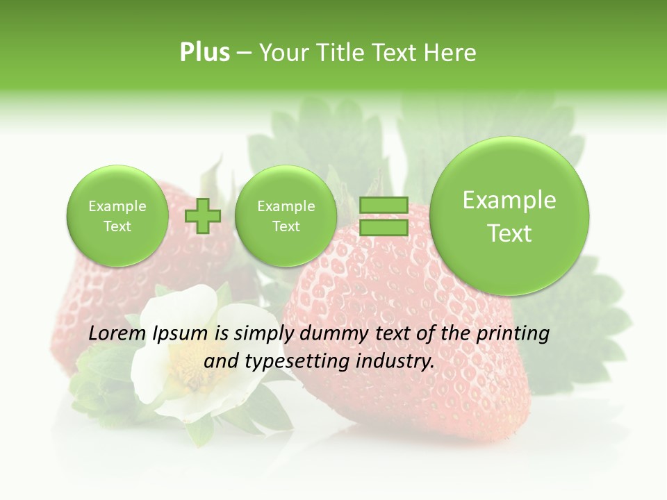 Blossoming Real Nature PowerPoint Template