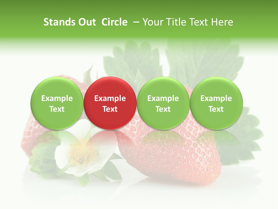 Blossoming Real Nature PowerPoint Template