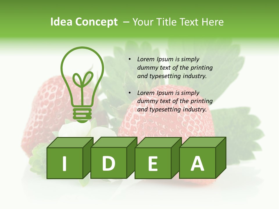 Blossoming Real Nature PowerPoint Template