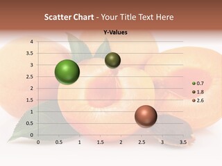 Vegetarian Apricot Healthy Eating PowerPoint Template