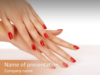 Human Skincare Clean PowerPoint Template