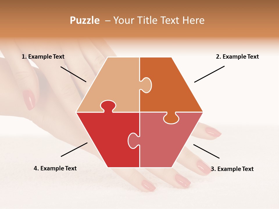 Human Skincare Clean PowerPoint Template