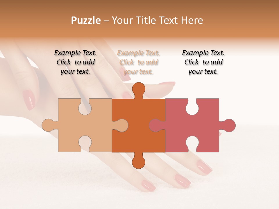 Human Skincare Clean PowerPoint Template