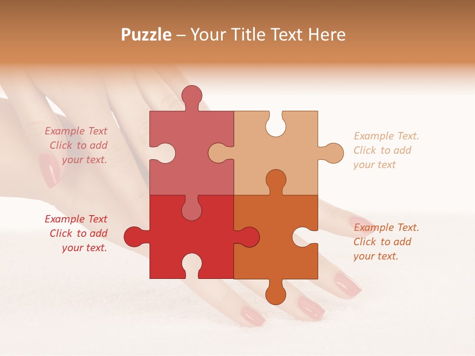 Human Skincare Clean PowerPoint Template