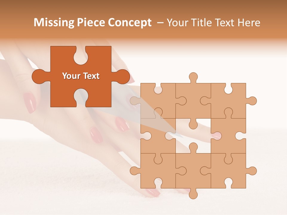 Human Skincare Clean PowerPoint Template