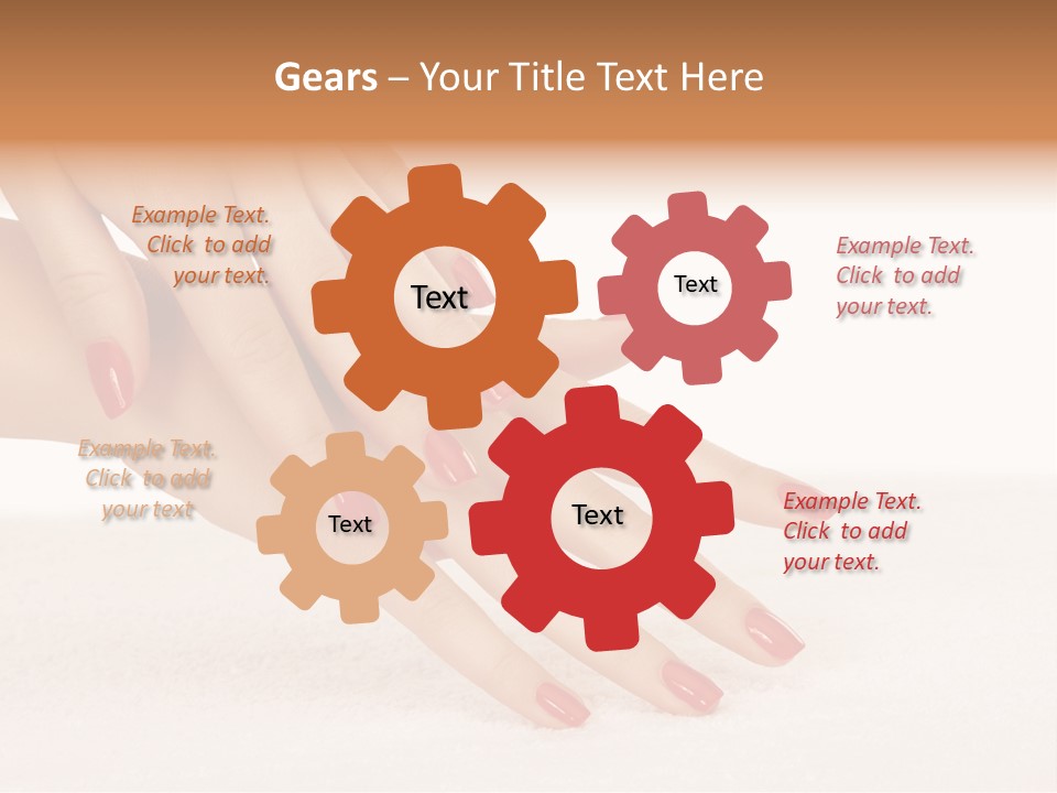 Human Skincare Clean PowerPoint Template