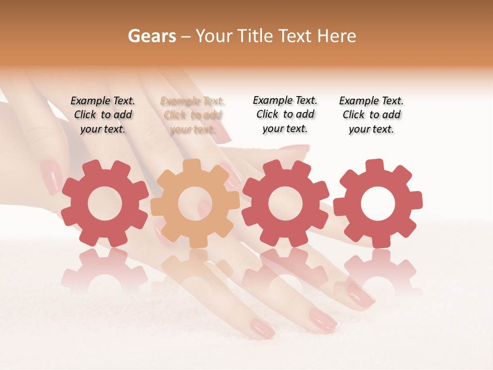 Human Skincare Clean PowerPoint Template