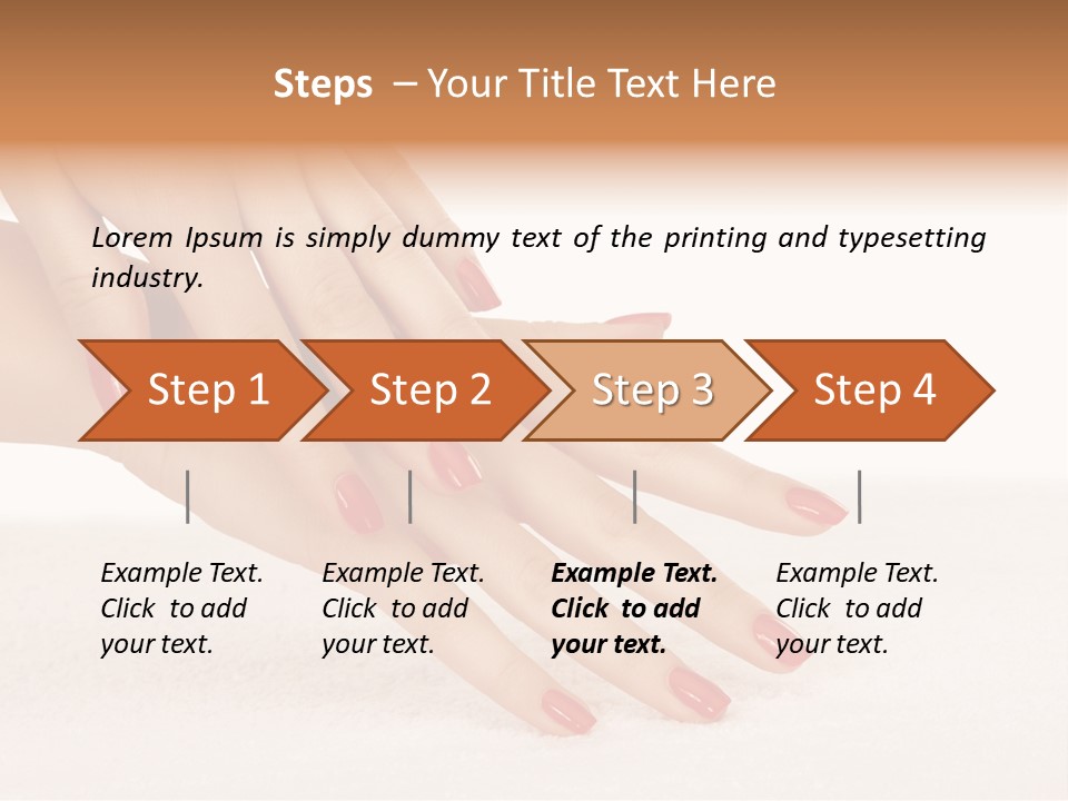 Human Skincare Clean PowerPoint Template