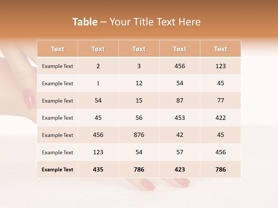 Human Skincare Clean PowerPoint Template