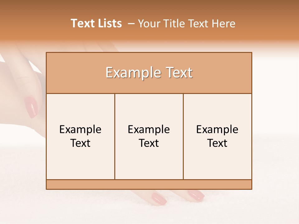 Human Skincare Clean PowerPoint Template