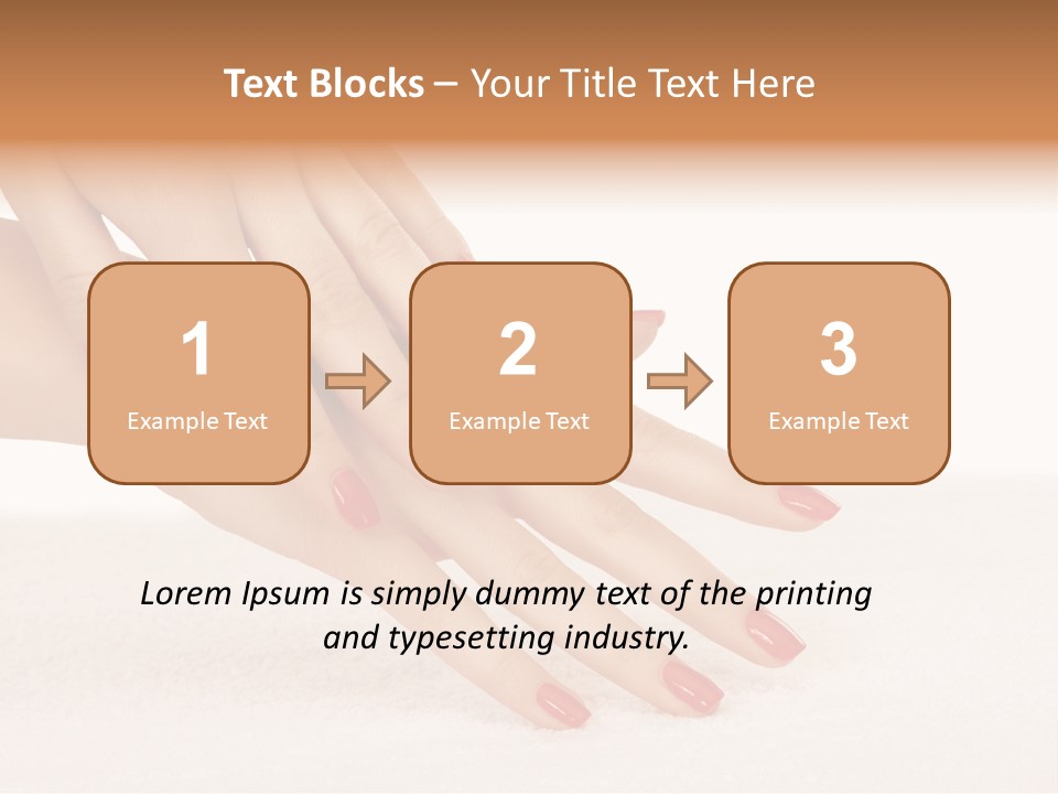 Human Skincare Clean PowerPoint Template